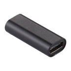 Type-C / USB-C Female to Type-C / USB-C Female Aluminium Alloy Adapter, Type-C Female to Type-C Female