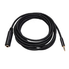 3662B 6.35mm Female to 3.5mm Male Audio Adapter Cable, Length: 3m, 3m