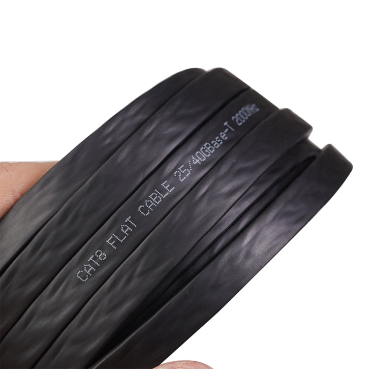 CAT8-2 Double Shielded CAT8 Flat Network LAN Cable, Length: 20m, 20m