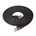 CAT8-2 Double Shielded CAT8 Flat Network LAN Cable, Length: 5m, 5m