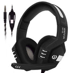 SADES AH-38 3.5mm Plug Wire-controlled E-sports Gaming Headset with Retractable Microphone, Cable Length: 2m, AH-38