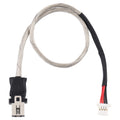 DC Power Jack Connector With Flex Cable for Lenovo YOGA 710-14IKB 80V4 710-15IKB 80V5 710-14ISK 710-14 5C10L47350 DC30100W800, For Lenovo YOGA 710-14IKB