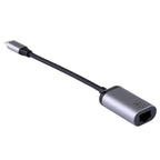 Type-C / USB-C Male to Gigabit RJ45 Female Adapter Converter, Gigabit RJ45 Female