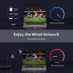 Type-C / USB-C Male to RJ45 Female  + Type-C / USB-C Female + USB Female Adapter Converter, RJ45 + Type-C + USB Female
