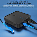 Triple Steel Wire Long Range Outdoor Fiber Optic Drop Cable Patch Jumper with SC Connector, Cable Length: 300m, 300m