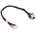 DC Power Jack Connector With Flex Cable for Asus GL552VW 150718 GL552J GL552VX GL552V GL552JX GL552VL, For Asus GL552VW GL552J