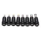 5.5x2.1mm Female to Multiple Male Interfaces 8 in 1 Power Adapters Set for HP / Sony / Acer / ASUS / DELL Laptop Notebook, 8 in 1 Power Adapters