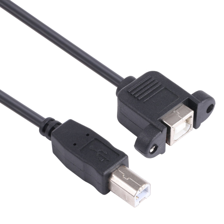 USB BM to BF Printer Extension Cable with Screw Hole, Length: 1.5m, USB-B Male to USB-B Female, 1.5m