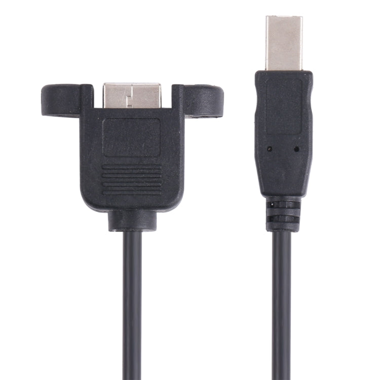 USB BM to BF Printer Extension Cable with Screw Hole, Length: 1.5m, USB-B Male to USB-B Female, 1.5m