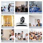 YANS YS-H13UH USB HD 1080P 3X Zoom Wide-Angle Video Conference Camera with Remote Control, YS-H13UH
