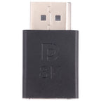 8K DisplayPort Male to DisplayPort Female Straight Adapter, DP Male to DP Female Straight
