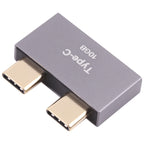 Double USB-C / Type-C Male to Double USB-C / Type-C Female Adapter, Double Type-C Male to Double Type-C Female