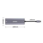 Onten OT-95123 5 in 1 Multifunctional Type-C + USB + HDMI Docking Station, Cable Length: 145mm