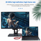 4K 60Hz USB-C / Type-C Male to DisplayPort Male HD Adapter Cable