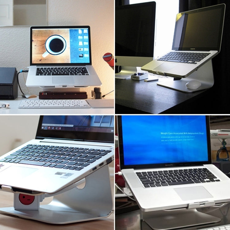 SOPI ZJ-001 Rotation Style Aluminum Cooling Stand for Laptop, Suitable for Mac Air, Mac Pro,  iPad, and Other Laptops, Rotation Style