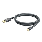 Mini DP Male to 8K DisplayPort 1.4 Male HD Braided Adapter Cable, Cable Length: 2m