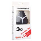 5Gbps Super Speed 4 Ports USB 3.0 HUB Adapter, Cable Length: about 20cm, USB 3.0 HUB (Black), USB 3.0 HUB (White)