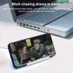 H-506 4 in 1 Micro USB / USB to 4 USB 2.0 Interface OTG Docking Station HUB with Stand Function