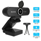 W10 HD 1080P USB Fixed Focus Camera With Mic, W10