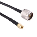 15m SMA Male to N Male Antenna Pigtail Cable Extension Coax RF Jumper Cable, 15m SMA Male to N Male