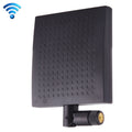 12dBi SMA Male Connector 2.4GHz Panel WiFi Antenna, 2.4GHz Black
