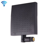 12dBi SMA Male Connector 2.4GHz Panel WiFi Antenna, 2.4GHz Black