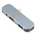 5 in 1 USB-C / Type-C Male to PD USB-C / Type-C Charging + 3.5mm AUX + 4K HDMI + USB 3.1 + USB Female Adapter, 4K HDMI
