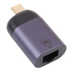 USB-C / Type-C Male to 100M RJ45 Female Adapter, 100M RJ45 Female Adapter