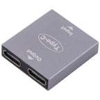 USB-C / Type-C Female to USB-C / Type-C Female 1 to 2 Converter, Type-C Female to Type-C Female