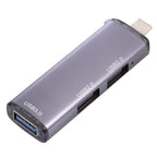 3 Ports USB 2.0 x 2 + USB 3.0 to USB-C / Type-C HUB Adapter, USB2.0x2+USB3.0 to Type-C