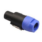 Audio Speaker Plug Twist Lock NL4FC 4 Pin Speaker Plug, Twist Lock