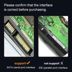 TC44 USB-C / Type-C to SATA Hard Disk Drive Converter for 2.5 inch Solid State and Mechanical Hard Drives