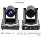 FEELWORLD POE20X Simultaneous 20X Optical Zoom Live Streaming PTZ Camera, EU and US Plug, POE20X