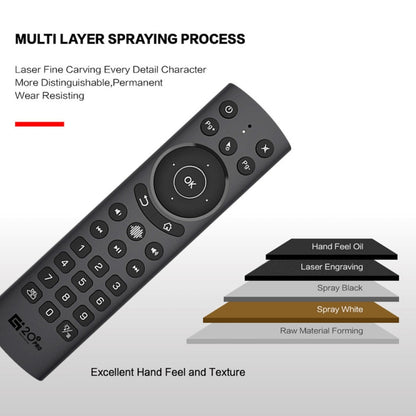 G20S Pro Voice Backlight Version 2.4G Air Mouse Remote Control, G20S Pro