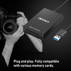 Rocketek XQD312 Type-C to SD / XQD 2 in 1 Card Reader, Type-C