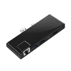 Rocketek SH869 100M RJ45 + HDMI + USB 3.0 x 2 + Type-C x 2 HUB Adapter, SH869