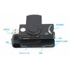 Rocketek SCR10 USB2.0 Smart Card / SD / TF / M2 / MS / SIM Card Reader, SCR10