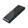 Rocketek SGO771 Type-C to USB2.0 / 3.5mm AUX / SD / TF HUB Adapter for Surface Pro GO, SGO771