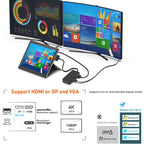 Rocketek SH701 11 in 1 1000M RJ45 / USB 3.0 HUB Adapter for Surface Pro 5 / 6, For Surface Pro 5 / 6 1000M