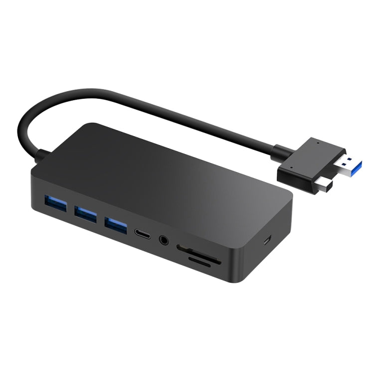 Rocketek SH701 11 in 1 100M RJ45 / USB 3.0 HUB Adapter for Surface Pro 5 / 6, For Surface Pro 5 / 6 100M