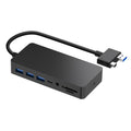 Rocketek SH701 11 in 1 100M RJ45 / USB 3.0 HUB Adapter for Surface Pro 5 / 6, For Surface Pro 5 / 6 100M