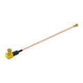 IPX Female to GG1739 MCX Male Elbow RG178 Adapter Cable, Length: 15cm, IPX to GG1739 MMCX Male
