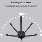 Logitech H151 Wired Headphone Single 3.5mm Earphone Gaming Headset Stereo with MIC, H151
