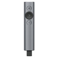 Logitech Spotlight 2.4Ghz USB Wireless Presenter PPT Remote Control Flip Pen, Spotlight (Grey), Spotlight (Gold)