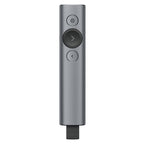 Logitech Spotlight 2.4Ghz USB Wireless Presenter PPT Remote Control Flip Pen, Spotlight (Grey), Spotlight (Gold)