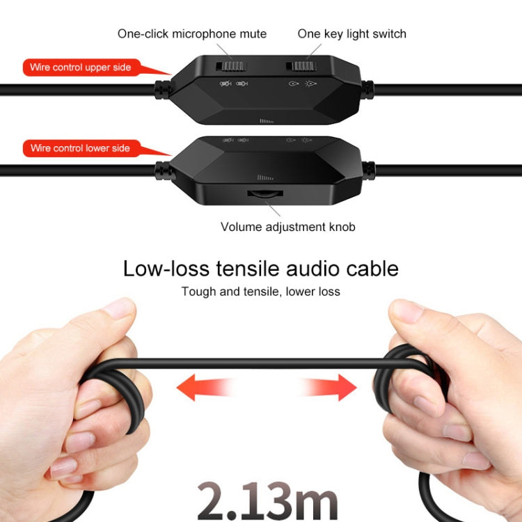 YINDIAO Q2 Head-mounted Wired Gaming Headset with Microphone, Version: Dual 3.5mm + USB, Q2 Dual 3.5mm + USB(White), Q2 Dual 3.5mm + USB(Black), Q2 Dual 3.5mm + USB(Pink)
