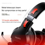 YINDIAO Q2 Head-mounted Wired Gaming Headset with Microphone, Version: Single USB Sound Card, Q2 Single USB Sound Card(Black), Q2 Single USB Sound Card(White)