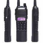 BaoFeng UV-82T Tri-Band Two-Way Radio Dual Antenna Handheld Walkie Talkie, EU Plug, UV-82T