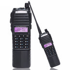 BaoFeng UV-82T Tri-Band Two-Way Radio Dual Antenna Handheld Walkie Talkie, EU Plug, UV-82T
