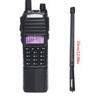 BaoFeng UV-82T Tri-Band Two-Way Radio Dual Antenna Handheld Walkie Talkie, EU Plug, UV-82T
